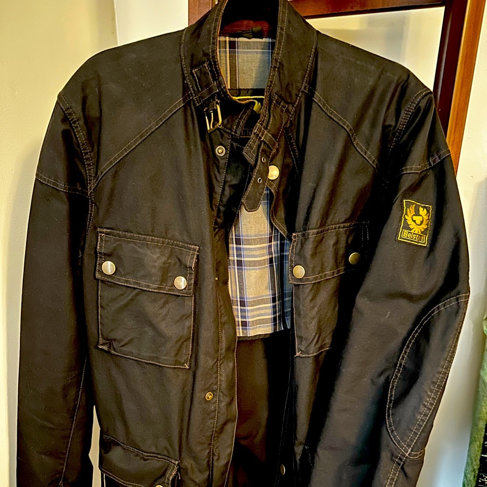 Belstaff Trialmaster Jacket Made in Italy size M w/reproofing wax.